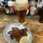 ビアカウンターちょこっと - ちょい飲みの竜田揚げ&淡黒生