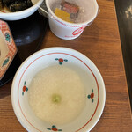 魚津マンテンホテル駅前 - とろろに納豆。