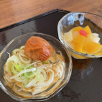 魚津マンテンホテル駅前 - 梅素麺。