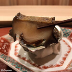 御料理 寺沢 - 三陸産の鮑