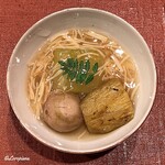 御料理 寺沢 - 石川小芋、焼茄子、冬瓜の炊合せ