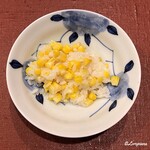 御料理 寺沢 - 玉蜀黍 炊込みごはん