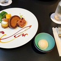 神楽坂 フレンチレストラン ラリアンス - デザート盛り合わせ