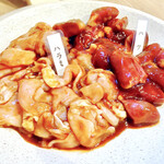 めし処 ニュートリノス - 女子会コース
      鶏焼き盛り合わせ