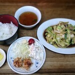 Oosaka Oushou - 野菜炒め定食