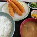 美よし - 海老フライ定食