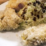 とんかつ成蔵 - TOKYO-Xリブロースかつ+ヒレ1枚