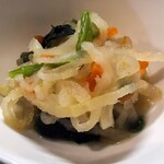 とんかつ成蔵 - 切り干し大根