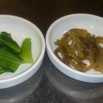 韓国料理焼肉 チング - お通し（パンチャン）