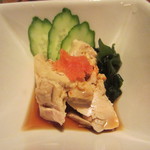 やま蔵 - 料理写真:お通し・あん肝