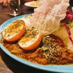 おねだりジーナ - 3種のあいがけスパイスカレー