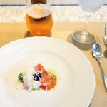 La Brianza - アルコール提供がない期間でしたので、オールフリーを。この頃つい何かしら頼んでしまう(笑)