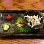 Sumiyaki Robata Fujiyama - 付き出し