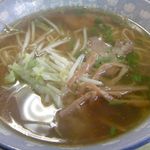 神仙閣 - 半チャンラーメン（ラーメン）