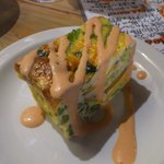 ワイン食堂 イナセヤ キッチン - 釜あげシラスのスペインオムレツ