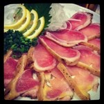 もつ鍋 笑楽 福岡本店 - 地鶏のたたき