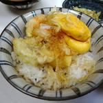 天錦 - ミニ天丼(アップ)(2012.10)