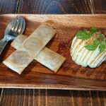 コップン カフェ - 揚げバナナ春巻