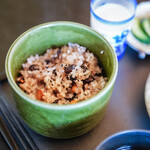 薫豆料理ほそ井 - "豆飯（まめゝし）"