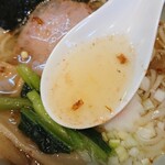 麺屋 藤 - 塩ラーメンスープ