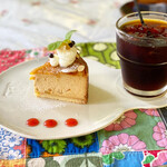 こまものや - オレンジキャラメルチーズケーキ