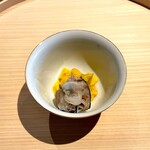 温石 - 鳥貝の炙り サラダ南瓜