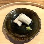 温石 - 天然鰻の白焼き