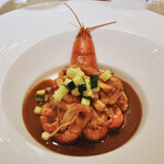 レストラン アラジン - 阿寒湖ザリガニ　ジロール茸