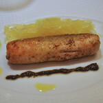 レストラン アラジン - 鮎・タブナード・錦糸瓜・ゴーヤとカレー風味オイル