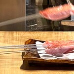 温石 - 金目鯛 串打ち