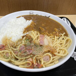 オリエンタルカレー本舗 - 合い盛りカレー♫