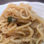 味鉄 - そば(盛り付け)