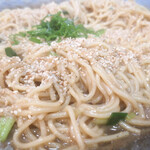 味鉄 - そば(厨房で作ってもらいました)