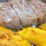 味鉄 - サーロインとカボチャ