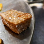 味鉄 - サーロイン焼いてもらってます(3/3)