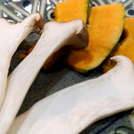 味鉄 - エリンギとカボチャ