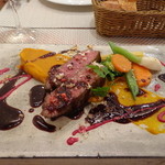 ビストロ ダイア - 白老牛のランプステーキ