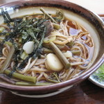 しげの屋 - 山菜そば