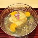 銀座 しのはら - その下には雲丹やツブなど海の宝石箱のよう