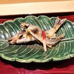 銀座 しのはら - 琵琶湖産と長良川郡上八幡産の食べ比べ