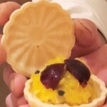 銀座 しのはら - フォアグラとマンゴーにアメリカンチェリーが追加