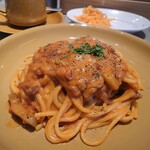 Pasta Alba shonan - 赤いカルボナーラ