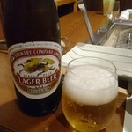 安達屋旅館 - やっぱり瓶ビール