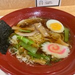 Minatokuyakushoresutorampoto - 醤油ラーメン・半カレーセット700円