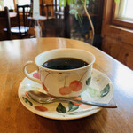 砂や安島季節料理 - セットで頼んだコーヒー