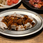 七輪家 - ホルモンも小さくならないし最高！