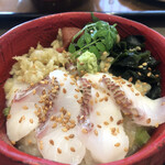 Kada Awashima Onsen Oosakaya Hiinano Yu - 鯛丼ぶり