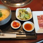 Dai dou en - クッパ焼肉セット　1430円