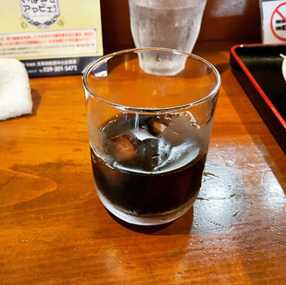 Uotoshi - アイスコーヒー  （飲みかけ）