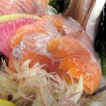 あじ彩 - あじ彩 「チップ（姫鱒）のお造り」